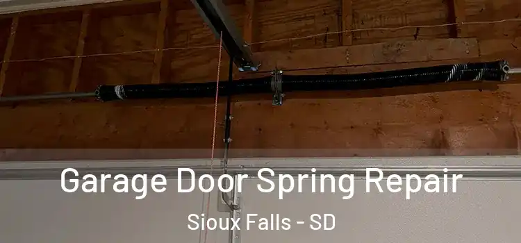  Garage Door Spring Repair Sioux Falls - SD