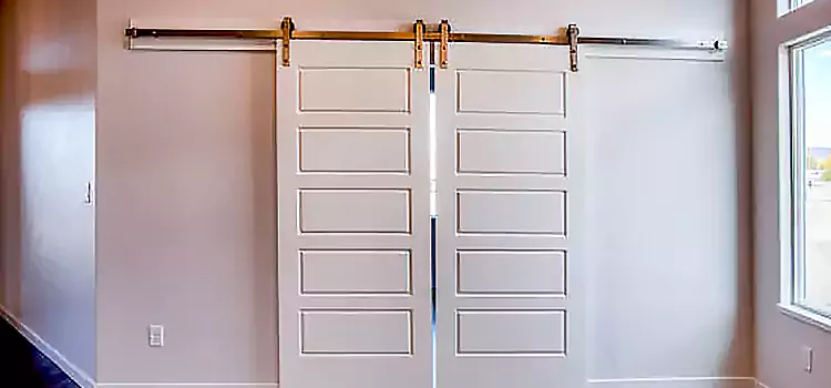 Glass Barn Door with Installation Hardware Kit Sioux Falls